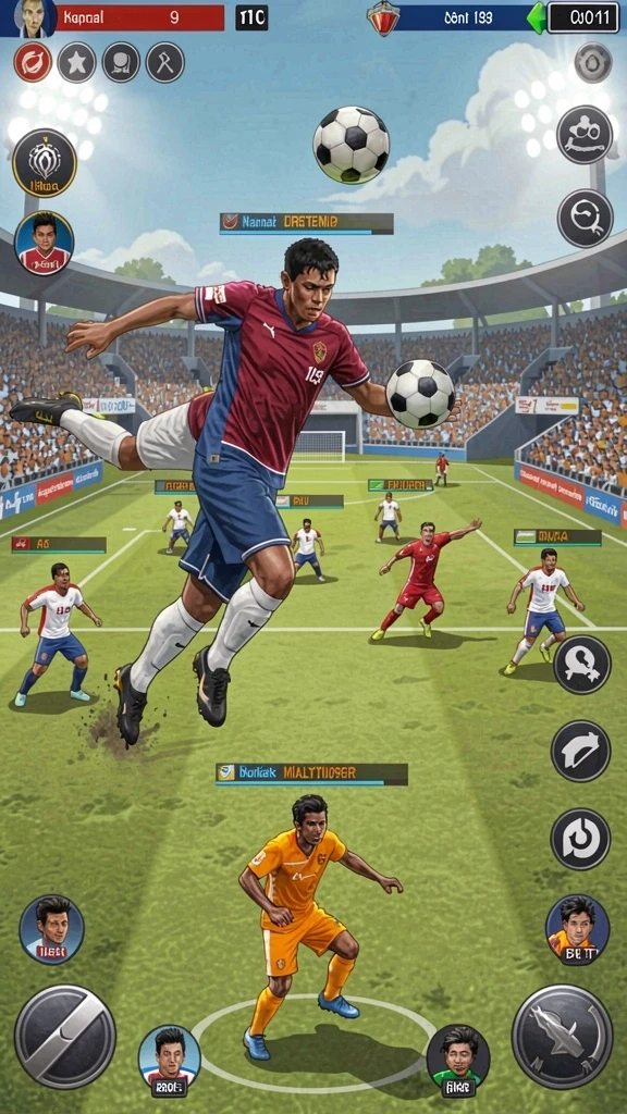 ambyargacor - Tampilkan aksi pertempuran yang menegangkan di dalam game.