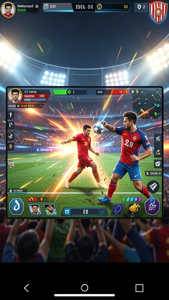 bengkel69 - Screenshot menunjukkan karakter utama dalam pertempuran.