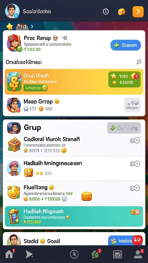 maktoto - Tampilan grafis yang memukau dan penuh warna.