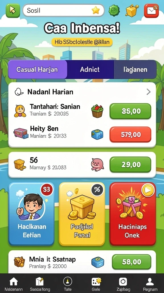 naga2000 - Mode permainan yang beragam dan menantang.