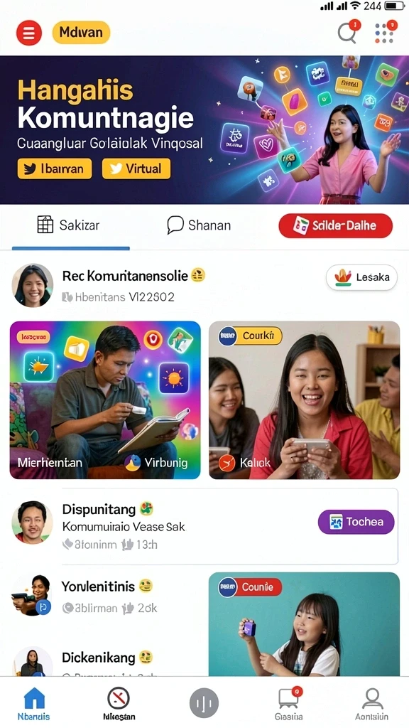vt789 - Karakter unik yang dapat dipilih dan disesuaikan.